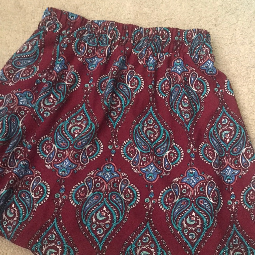 Patterned skirt